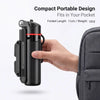 All-In-1 Folding Handheld Selfie Stick Tripod with Bluetooth Remote & Hook, Silicone-Stabilized Telescopic Pole for Cellphone/Mobile, Box-Packaged Accessories for Women, Portable Travel Streaming Gear for Iphone/Android