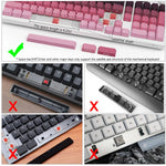 Vintage Side-Engraved Translucent Keycaps, Heat Transfer Process, Matte Finish, Compatible with Wooting, Gaming Personality Boxed, Sublimation Keycap, Gaming Keyboard Keycap