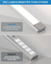 Motion Sensor Under-Cabinet Light – 12-Inch, 54 LED