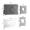 Retractable Clothesline Stainless Seel Pull-Out Clothes-Drying Machine Rope Space-Saving Clothes Drying Rack for Household