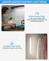 Motion Sensor Under-Cabinet Light – 12-Inch, 54 LED