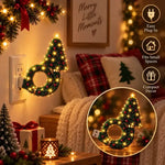 2026 USB Plug-In Christmas Projector Night Light, 6+ Holiday Patterns LED Ceiling Projection Lamp, Christmas Tree Nightlight, Warm LED Room Decor for Bedroom, Party, Xmas Gifts for Kids Family