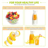 Mini Fast Juice Juicer Fresh Fruits Mixer Smoothie Bottle Handheld 6-Blade USB Rechargeable Multifunctional Fruit Blender