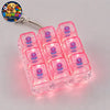 Keyboard Keychain RGB Fidget Toy Light up Sensory Toy Stress Relief Toy Portable Gift for Teens and Adults